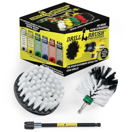 Drillbrush Car - Truck -Cleaning Supplies - Car Accessories - Drill Brush W-S-4M-5X-QC-DB